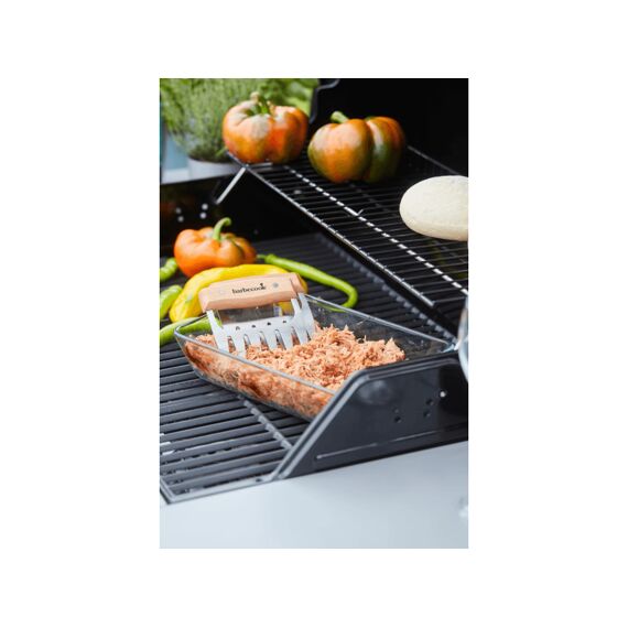 Barbecook Meat Claws Uit Roestvrij Staal En Hout Set/2