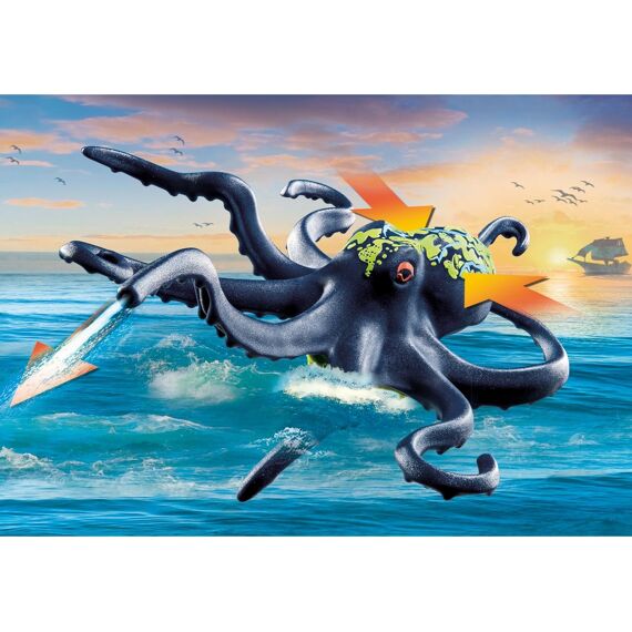 Playmobil 71419 Gevecht Tegen De Reuzenoctopus