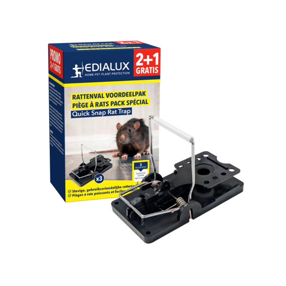 Quicksnap Rat Trap Promopack 2+1