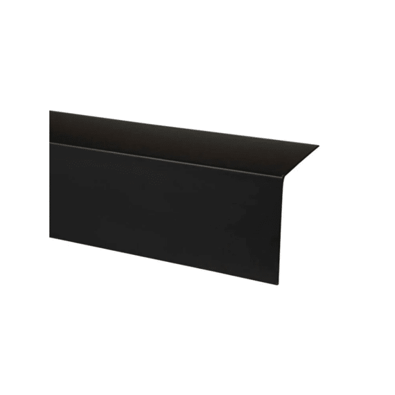 Hoekprofiel Pvc Zwart 2600x100x100 Mm