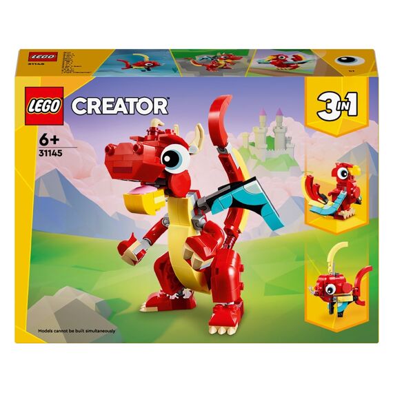 LEGO Creator 31145 Rode Draak