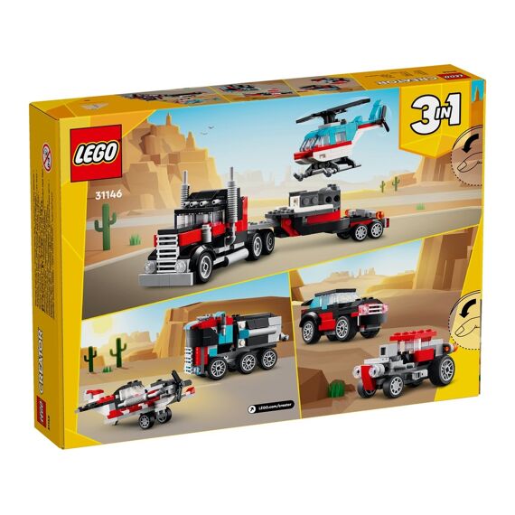 LEGO Creator 31146 Truck Met Helikopter