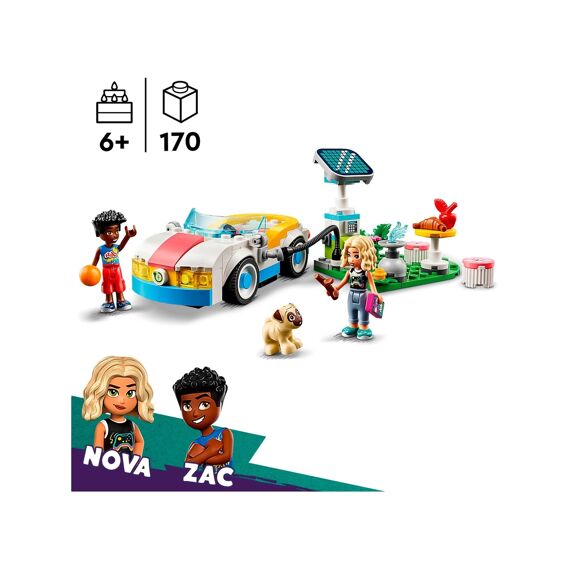 LEGO Friends 42609 Elektrische Auto En Oplaadpunt