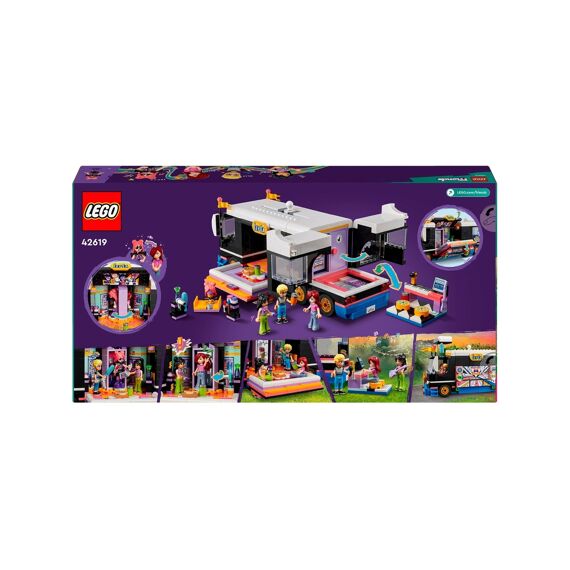 LEGO Friends 42619 Toerbus Van Popster