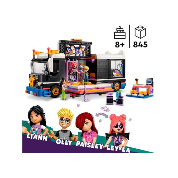 LEGO Friends 42619 Toerbus Van Popster