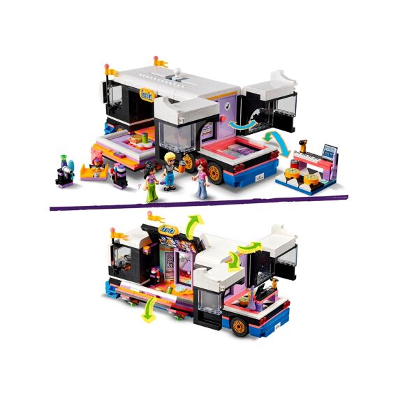 LEGO Friends 42619 Toerbus Van Popster