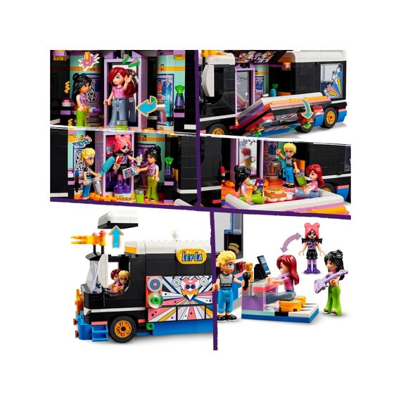 LEGO Friends 42619 Toerbus Van Popster