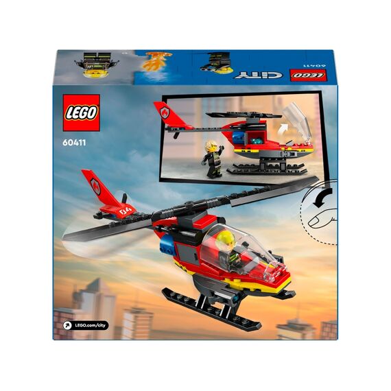 LEGO City 60411 Brandweerhelikopter