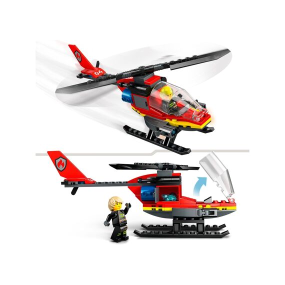 LEGO City 60411 Brandweerhelikopter