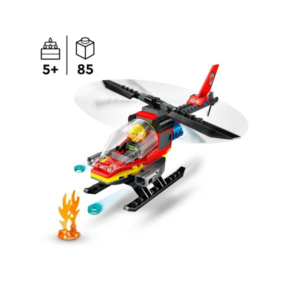 LEGO City 60411 Brandweerhelikopter