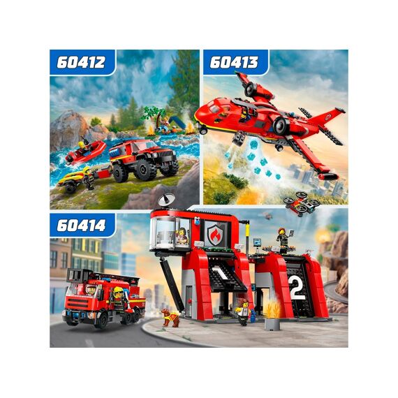 LEGO City 60413 Brandweervliegtuig