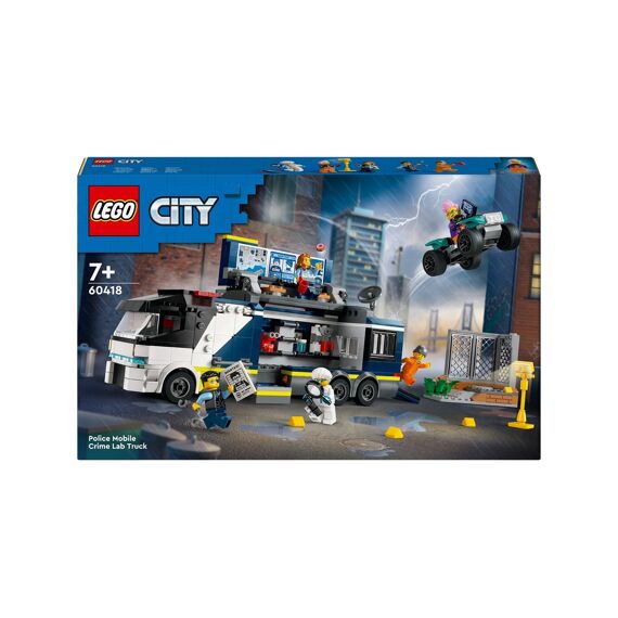 LEGO City 60418 Politielaboratorium In Truck