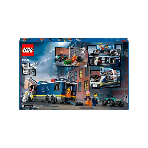 LEGO City 60418 Politielaboratorium In Truck