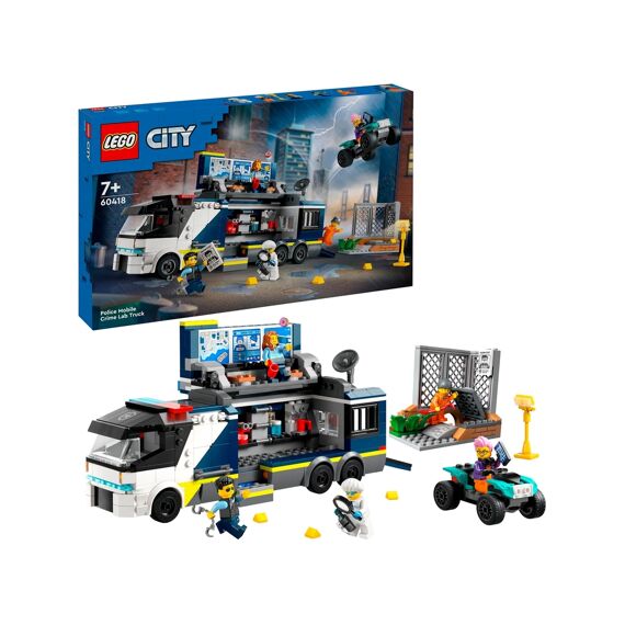 LEGO City 60418 Politielaboratorium In Truck