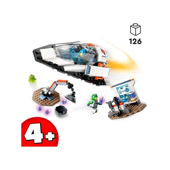 LEGO City 60429 Ruimteschip En Ontdekking Van Asteroïde