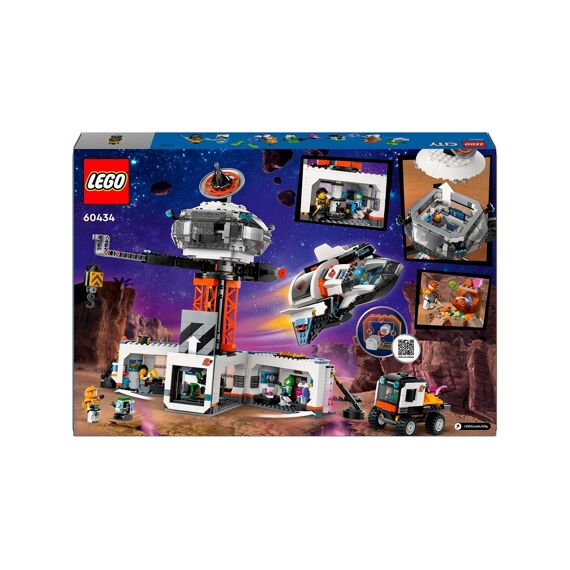 LEGO City 60434 Ruimtebasis En Raketlanceringsplatform