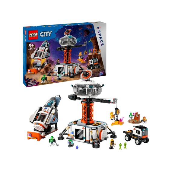 LEGO City 60434 Ruimtebasis En Raketlanceringsplatform