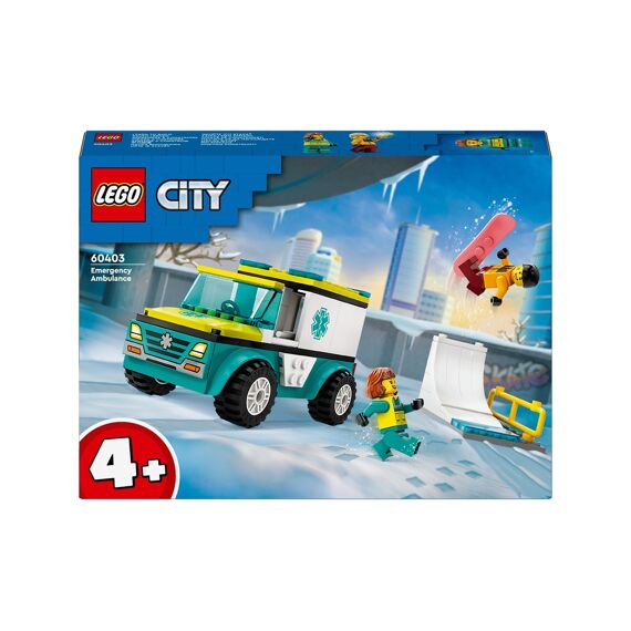 LEGO City 60403 Ambulance En Snowboarder