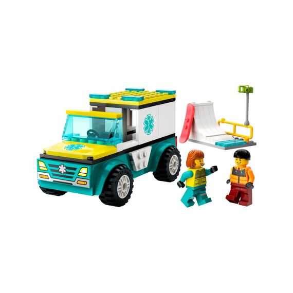 LEGO City 60403 Ambulance En Snowboarder