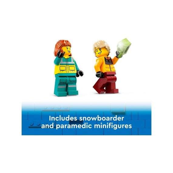 LEGO City 60403 Ambulance En Snowboarder