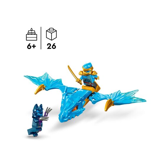 LEGO Ninjago 71802 Nya'S Rijzende Drakenaanval