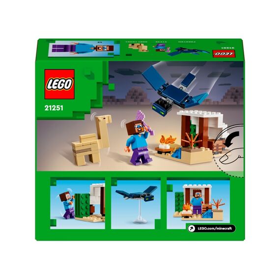 LEGO Minecraft 21251 Steve'S Woestijnexpeditie