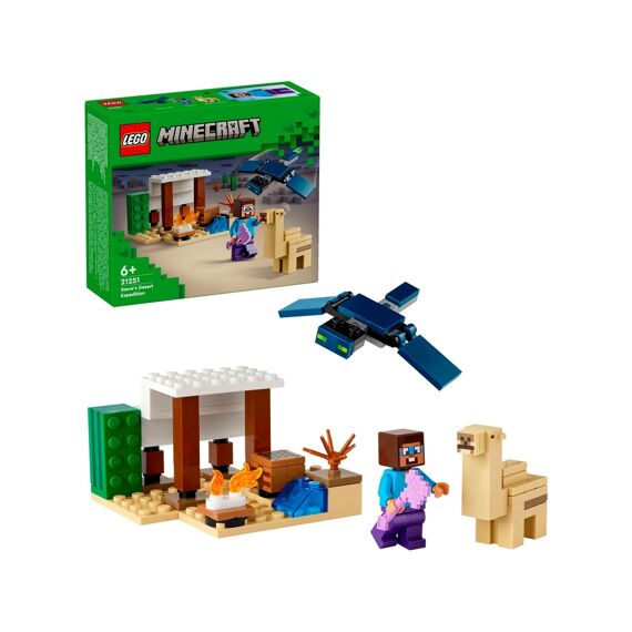 LEGO Minecraft 21251 Steve'S Woestijnexpeditie