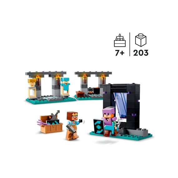 LEGO Minecraft 21252 De Wapensmederij