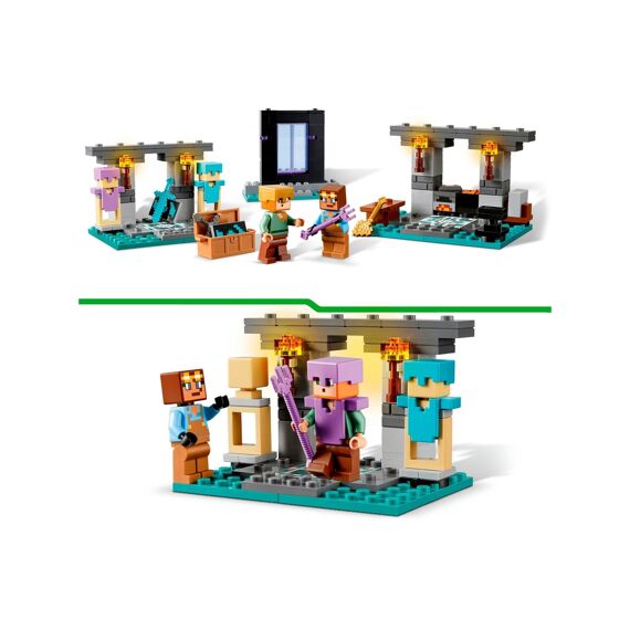 LEGO Minecraft 21252 De Wapensmederij