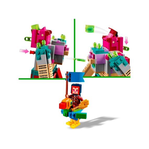 LEGO Minecraft 21257 Duel Met De Verslinder