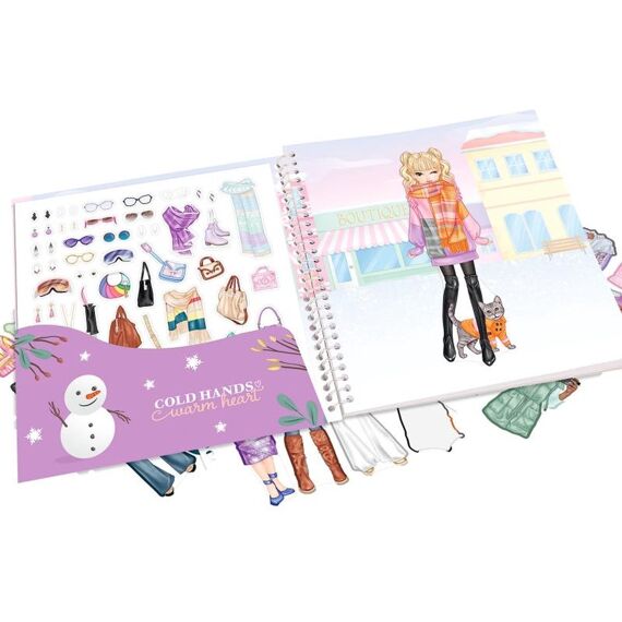 Topmodel Dress Me Up Stickerboek