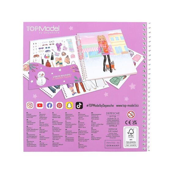 Topmodel Dress Me Up Stickerboek