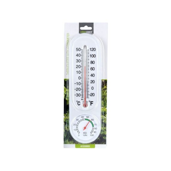 Thermometer Met Hygrometer 22Cm