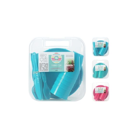 Picknick Set Pp 31 Delig 3 Kleuren Assortiment Prijs Per Stuk