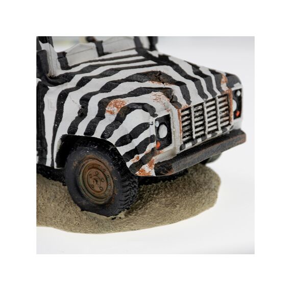 Desert Car Brits 23X14X12Cm Zwart