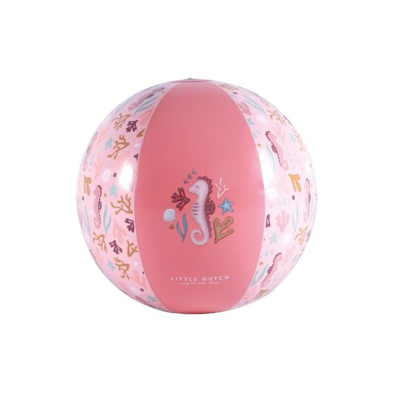 Little Dutch Ocean Dreams Strandbal Roze 35Cm