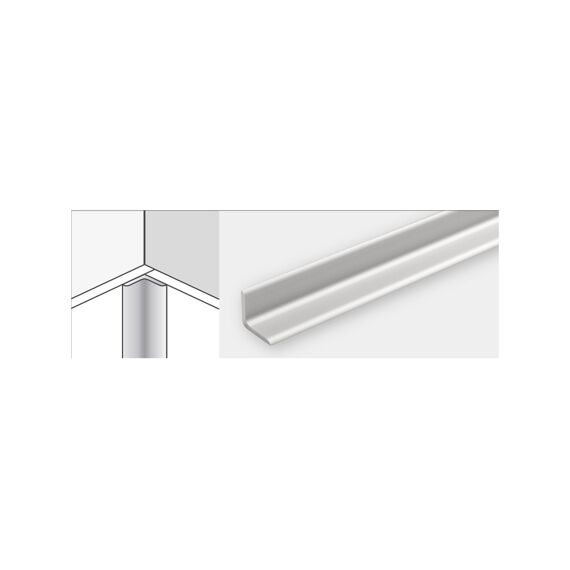 Dumawall Aluminium Binnenhoek 12 Mm (Voor Dw+/Xl/In)