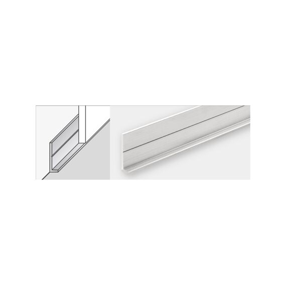 Dumawall Aluminium Startprofiel (Voor Dw+/Xl)