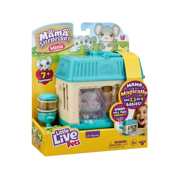 Mama Surprise Mini Lil' Mouse Blauw