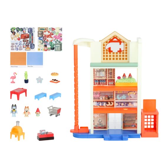 Bluey Hammerbarn Shoppingcenter Playset