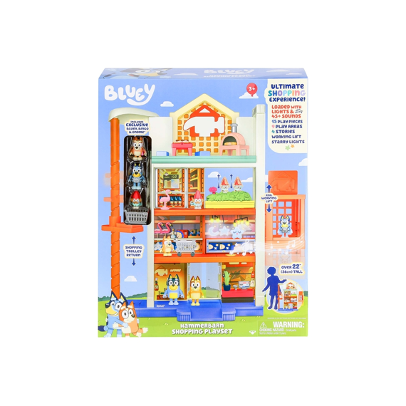 Bluey Hammerbarn Shoppingcenter Playset