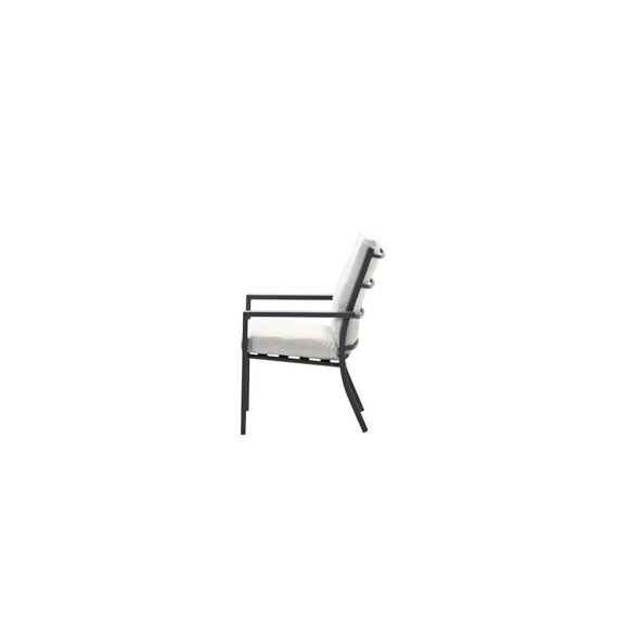 Sergio Dining Fauteuil Carbon Black/Desert Sand