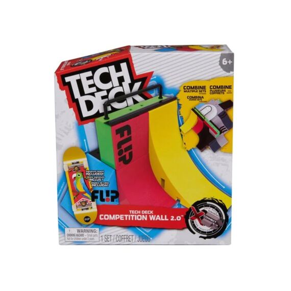 Tech Deck Xconnect Park Creator Flip Competition Wall