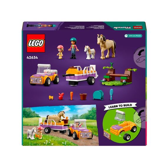 LEGO Friends 42634 Paard En Pony Aanhangwagen