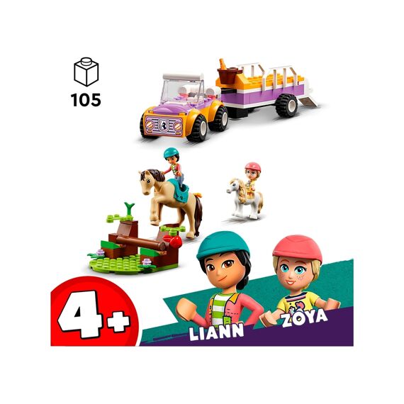 LEGO Friends 42634 Paard En Pony Aanhangwagen