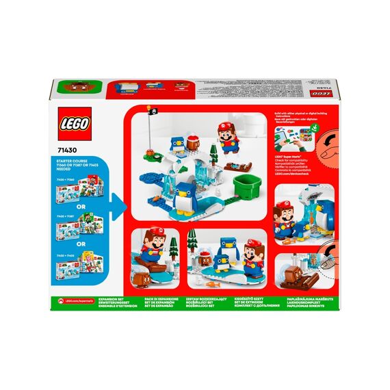 LEGO Super Mario 71430 Uitbreidingsset: Sneeuwavontuur Met Penguin En Familie