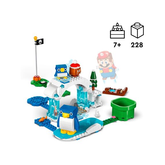 LEGO Super Mario 71430 Uitbreidingsset: Sneeuwavontuur Met Penguin En Familie