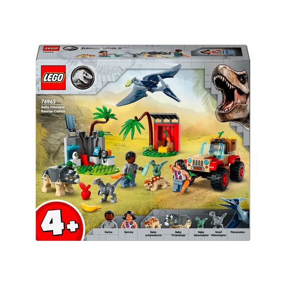 LEGO Jurassic World 76963 Reddingscentrum Voor Babydinosaurussen