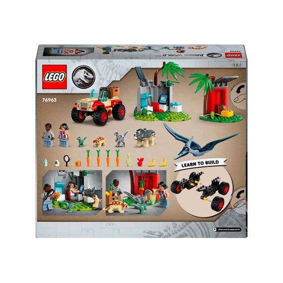 LEGO Jurassic World 76963 Reddingscentrum Voor Babydinosaurussen