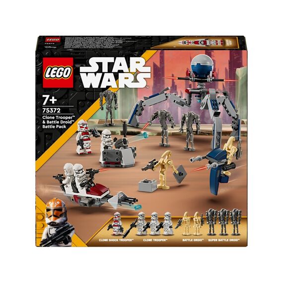 LEGO Star Wars 75372 Clone Trooper & Battle Droid Battle Pack